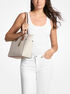 michael kors marilyn medium signature logo tote bag