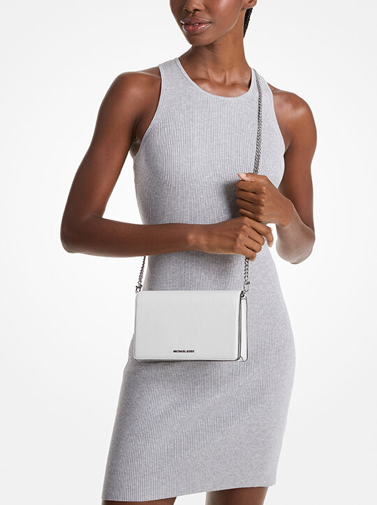 Jet Set Medium Pebbled Leather Crossbody Bag michael kors jet set medium pebbled leather crossbody bag