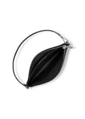 michael kors jet set small pebbled leather convertible wristlet