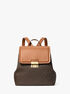michael kors tribeca small signature logo backpack