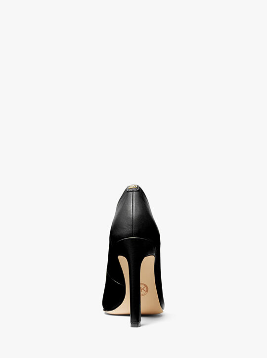 Amara Leather Pump michael kors amara leather pump