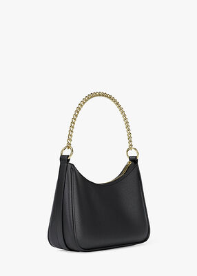 michael kors jet set large pebbled leather convertible crossbody bag