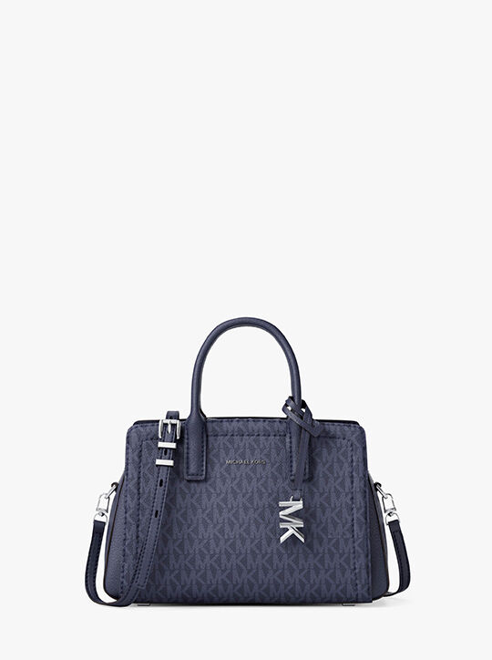 michael kors laila extra small signature logo crossbody bag