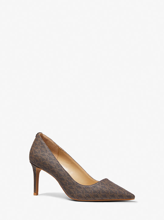 michael kors alina flex logo pump