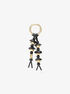 Embellished Floral Bag Charm michael kors embellished floral bag charm