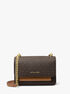 michael kors claire small signature logo crossbody bag