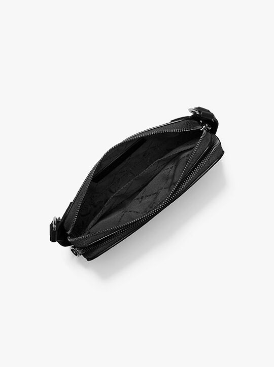 michael kors hudson signature logo crossbody bag