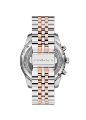 michael kors lexington chronograph two tone stainless steel watch