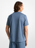 Logo Embossed Cotton T-Shirt michael kors logo embossed cotton t shirt