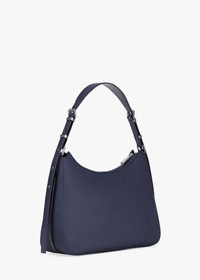 michael kors حقيبة كتف نوليتا متوسطة الحجم من جلد النوبوك