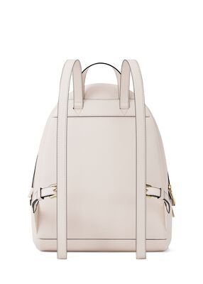 michael kors rhea medium pebbled leather backpack