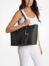 Quinn Large Pebbled Leather Tote Bag michael kors quinn large pebbled leather tote bag