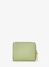 michael kors empire small pebbled leather tri fold wallet