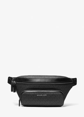 michael kors cooper logo belt bag