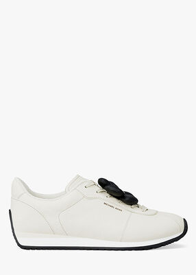 michael kors rhodes floral embellished trainer