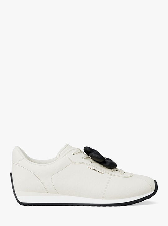 Rhodes Floral Embellished Trainer michael kors rhodes floral embellished trainer