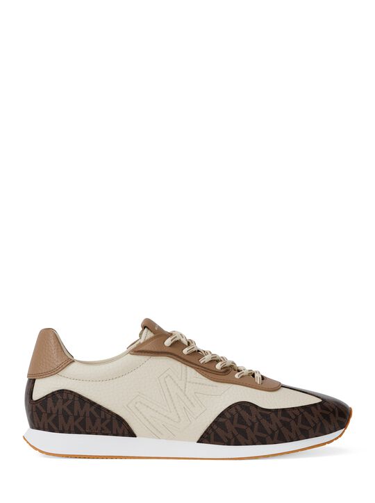 Essex Mixed-Media Trainer michael kors essex mixed media trainer