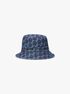 Empire Logo Jacquard Denim Bucket Hat michael kors empire logo jacquard denim bucket hat