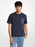 michael kors signature logo pocket cotton t shirt