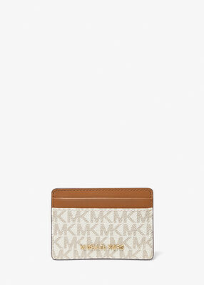 michael kors logo card case