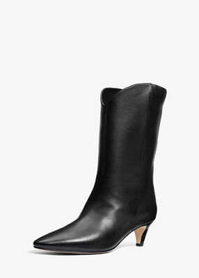 michael kors daniela leather boot