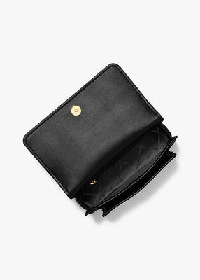 michael kors حقيبة كتف كلير كبيرة من الجلد المحبب قابلة للتحويل