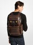 Hudson Burnished Leather Backpack michael kors hudson burnished leather backpack