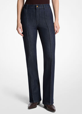 michael kors bootcut denim jeans