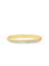 Pavé Two-Tone Fluted Bangle michael kors pav two tone fluted bangle