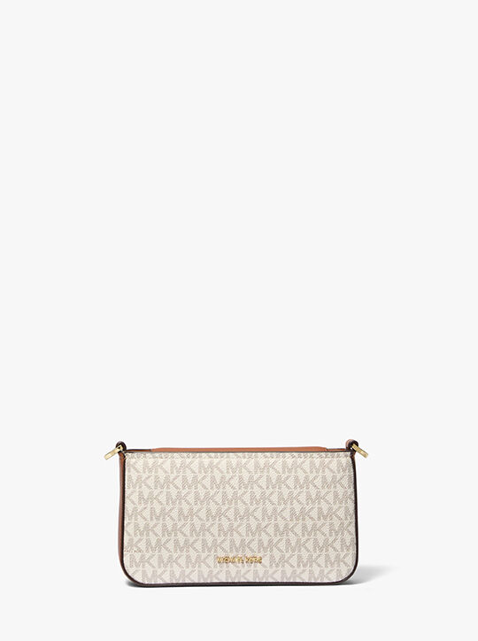 michael kors bryant small signature logo convertible pochette