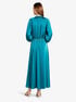 Satin Belted Maxi Dress michael kors satin belted maxi dress