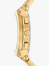 Billie Gold-Tone Stainless Steel Watch michael kors billie gold tone stainless steel watch