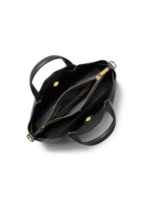 michael kors حقيبة كارسون الصغيرة المصنوعة من الجلد المحبب