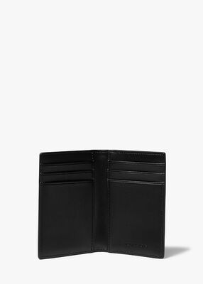 michael kors hudson logo bi fold card case