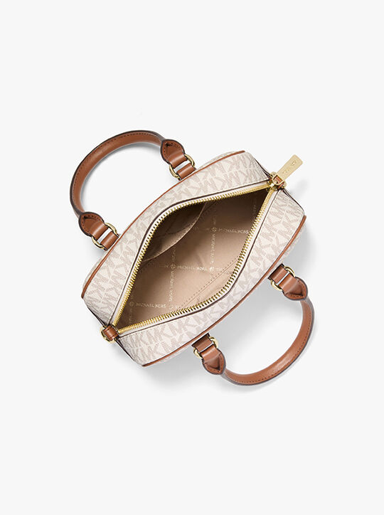 michael kors thompson extra small signature logo convertible satchel