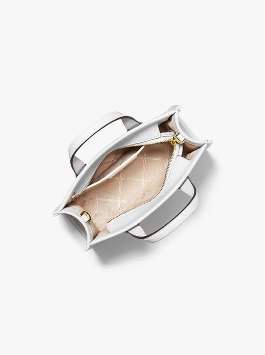 حقيبة جيجي جلدية صغيرة منقوشة michael kors حقيبة جيجي جلدية صغيرة منقوشة