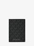Hudson Signature Logo Folio Card Case michael kors hudson signature logo folio card case