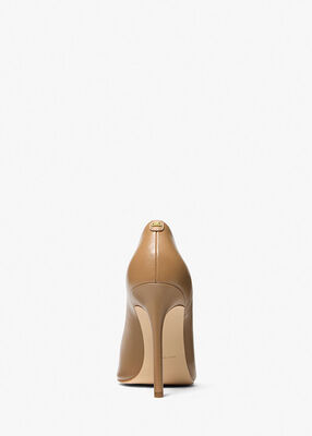 michael kors elyse leather pump