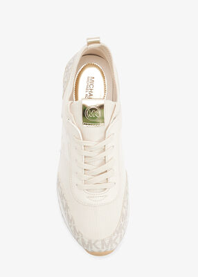 michael kors jenkins mixed media trainer