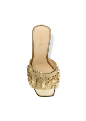 michael kors tessa sequin embellished mule