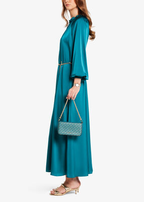 michael kors bryant small signature logo convertible pochette