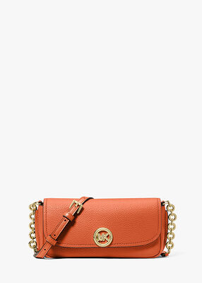 michael kors nolita small pebbled leather crossbody bag