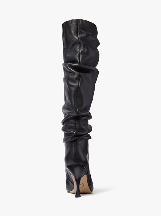 حذاء لونا الجلدي michael kors حذاء لونا الجلدي