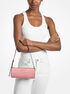 michael kors izzy small nubuck barrel pochette