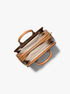michael kors laila small signature logo satchel