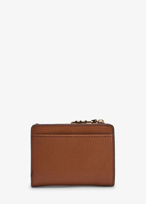 michael kors empire medium pebbled leather wallet