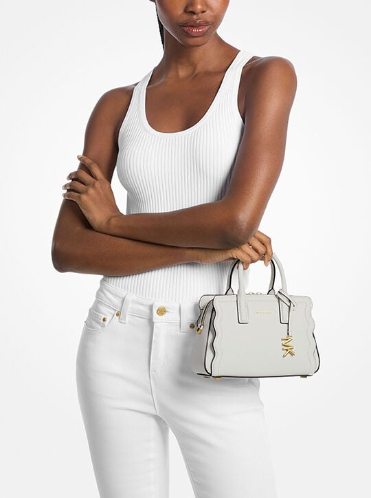 Laila Extra-Small Pebbled Leather Convertible Crossbody Bag michael kors laila extra small pebbled leather convertible crossbody bag