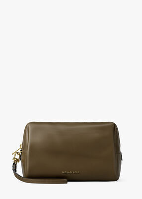 michael kors zadie large nylon wristlet