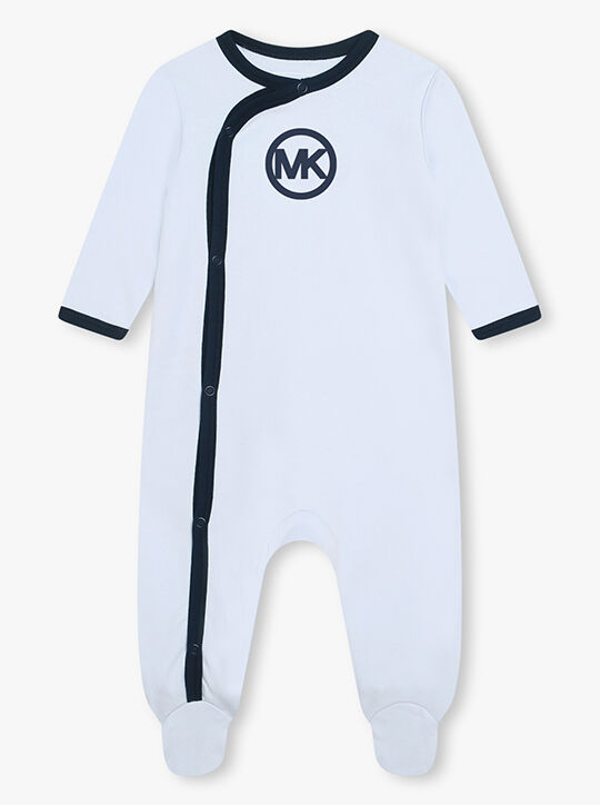 طقم نيسيي من القطن وقبعة للأطفال michael kors طقم نيسيي من القطن وقبعة للأطفال