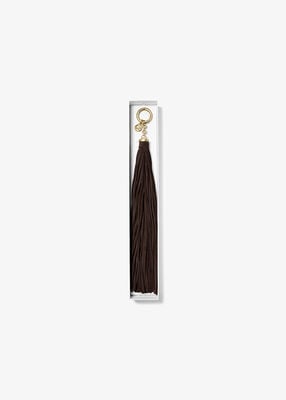michael kors suede tassel bag charm